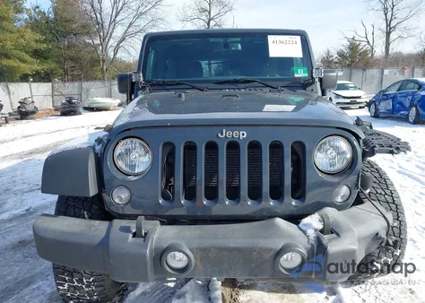 2016 Jeep Wrangler Unlimited Sport z USA, uszkodzony, nr VIN 1C4BJWDG9GL231245